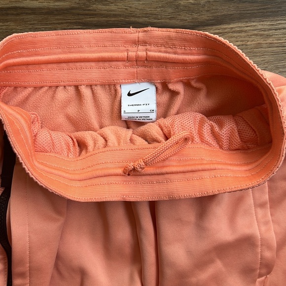 Men’s Small Nike Therma Fit Joggers - Peach, Black & White - Picture 5 of 7